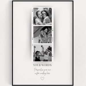 Stampa fotografica personalizzata, stampa artistica da parete, regalo personalizzato con foto