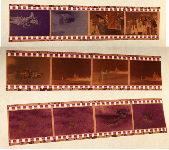 Fall Hinder lips Photo Film Negative Strips Vintage 1980s & '90s Mostly - Etsy