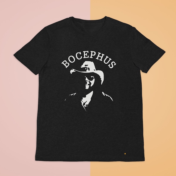 Hank Williams Jr Bocephus Black Tee Shirt Clothing Size S-4XL