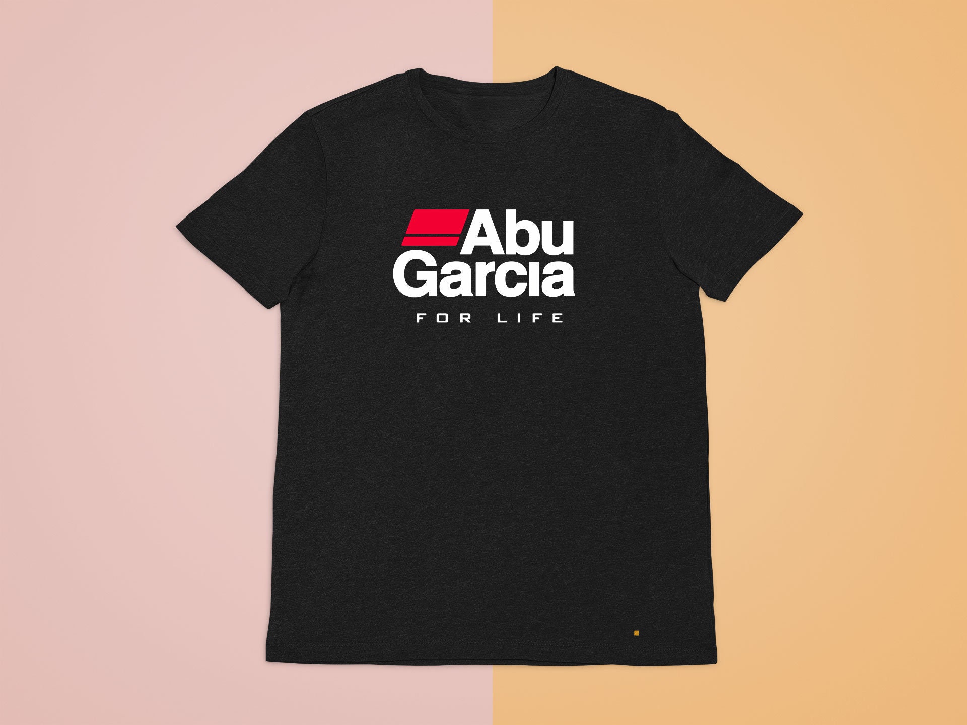 Abu Garcia Fishing Logo Black Tee Shirt Clothing Size S-4xl