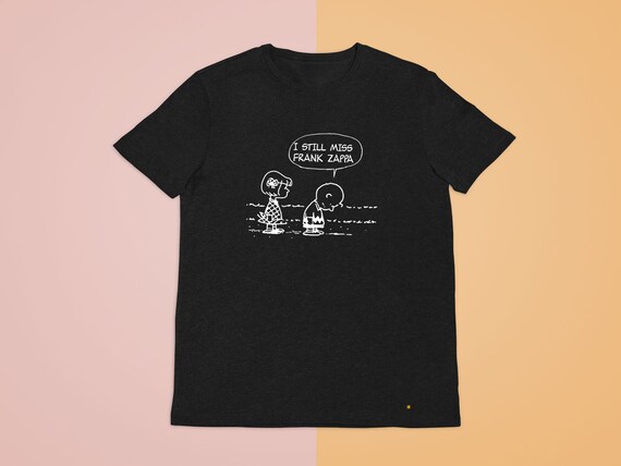 Je manque toujours Frank Zappa Black Tee Shirt Vetements Taille S 4XL Etsy France