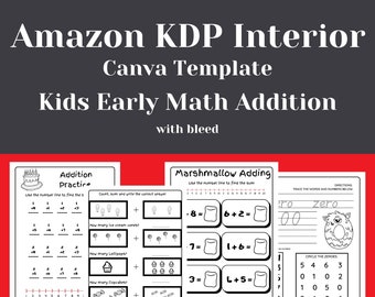 Kdp Math Interior - Etsy