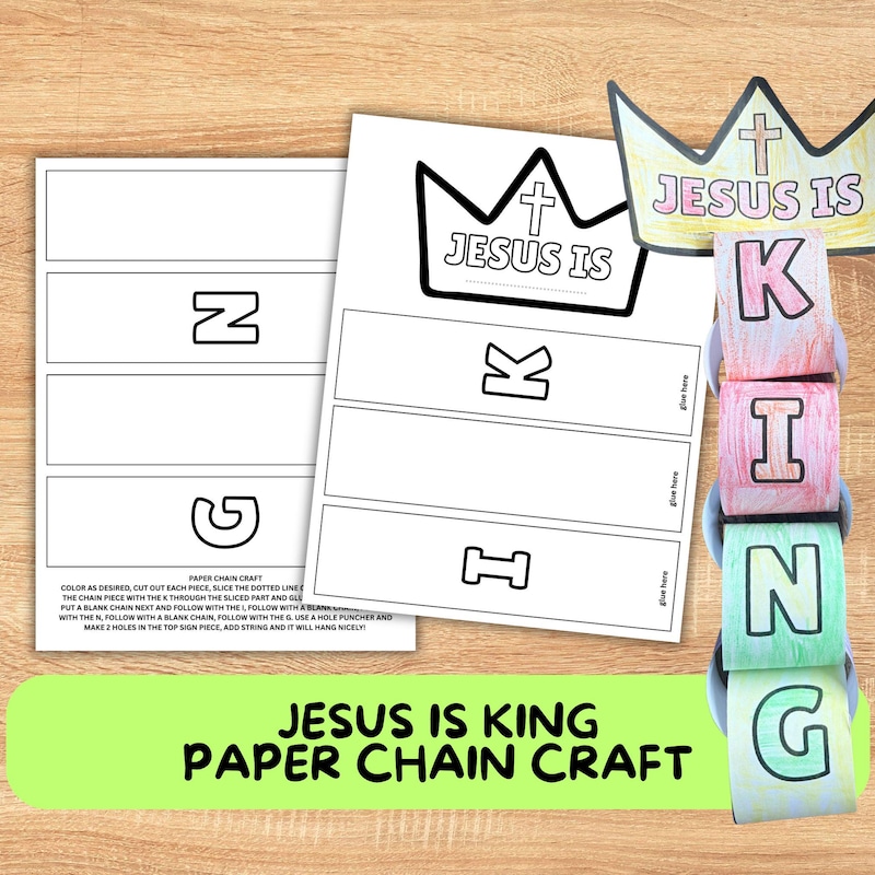 Scripture Chain Paper Paper Chains - Etsy UK