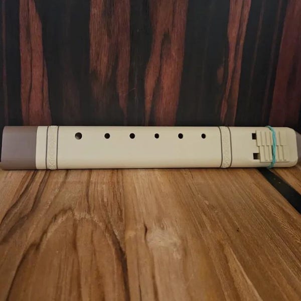 3D-Printed Native American Style Drone Flute – Tuned to D5