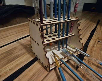 Brush Stand - Files for Laser Cutting
