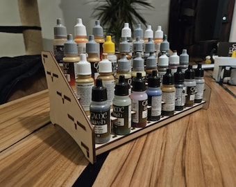 Miniature paint rack - Vallejo - 32 bottles