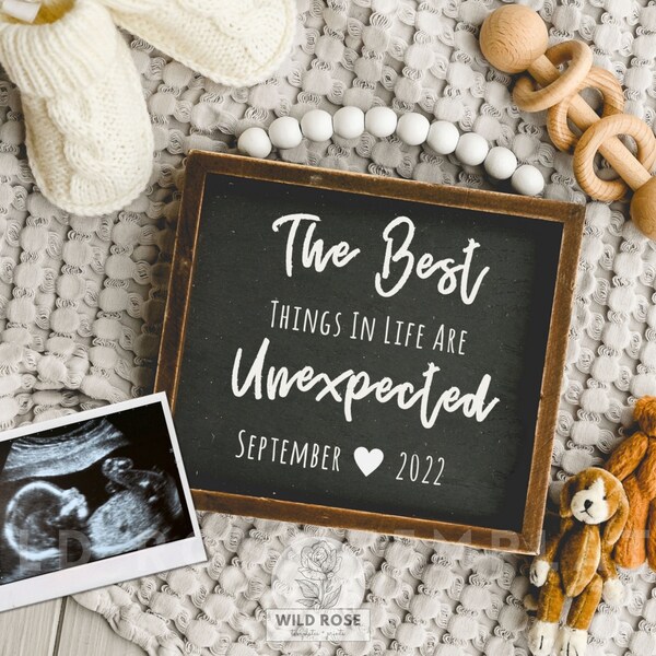 Pregnancy Announcement for social media, Edit-Yourself Birth Announcement, Surprise Baby Announcement, Instagram Facebook