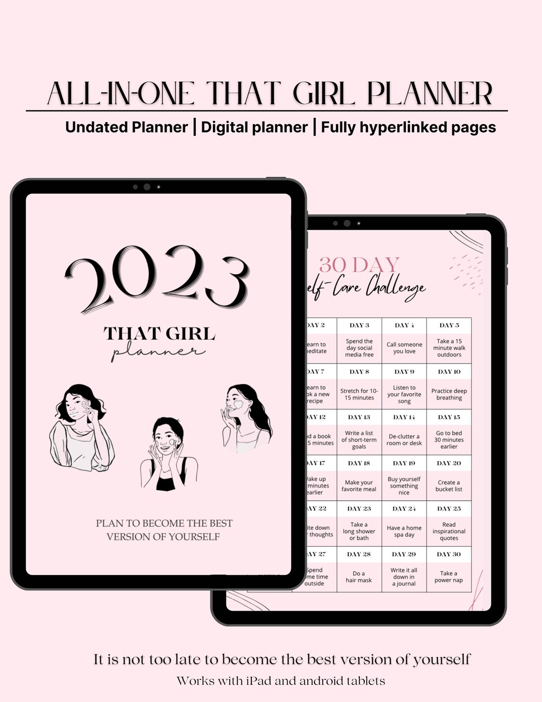 THAT Girl Planner| 2023 Planner | Goodnotes Planner | Digital Planner ...