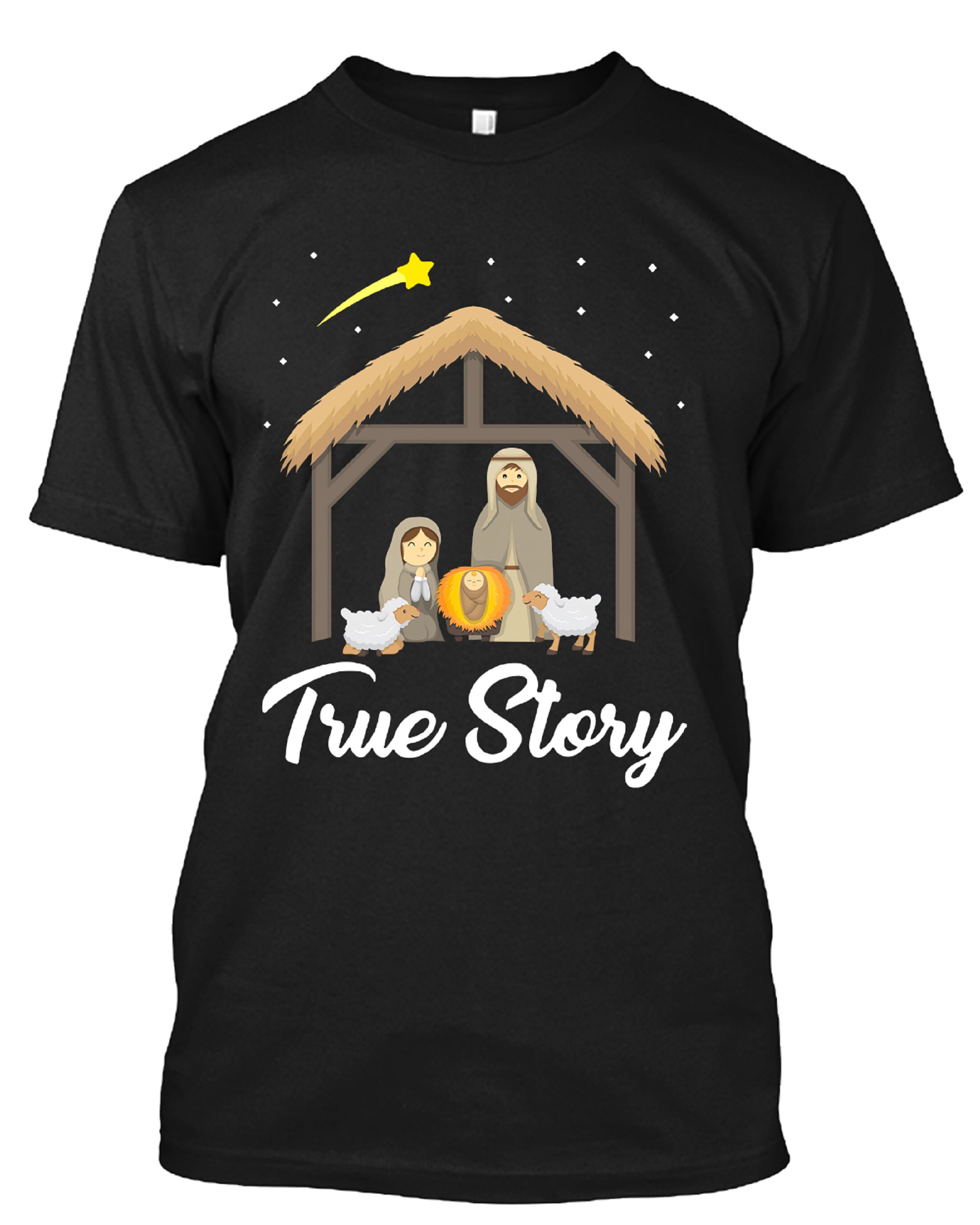 True Story Nativity Christians Vintage Shirt Unisex Shirt | Etsy