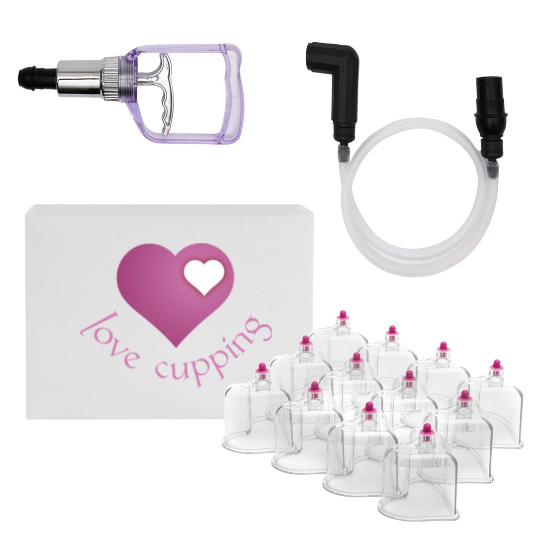 Heart Shaped Cupping Therapy Sets Etsy