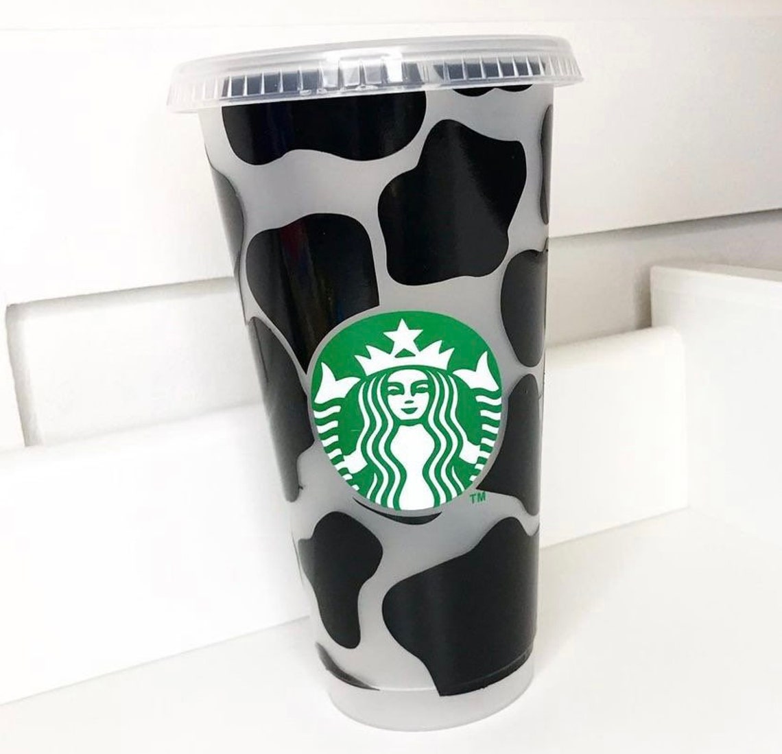 Starbucks Cold Cup 24oz Personalised Etsy