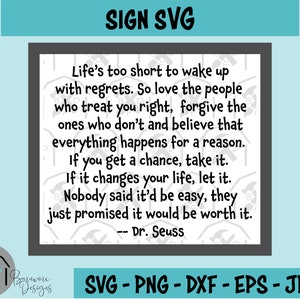 Life&#39;s Too Short SVG - Life&#39;s Too Short Sign SVG - Life&#39;s Too Short Quote - Digital Download - svg, png, dxf, eps, jpeg