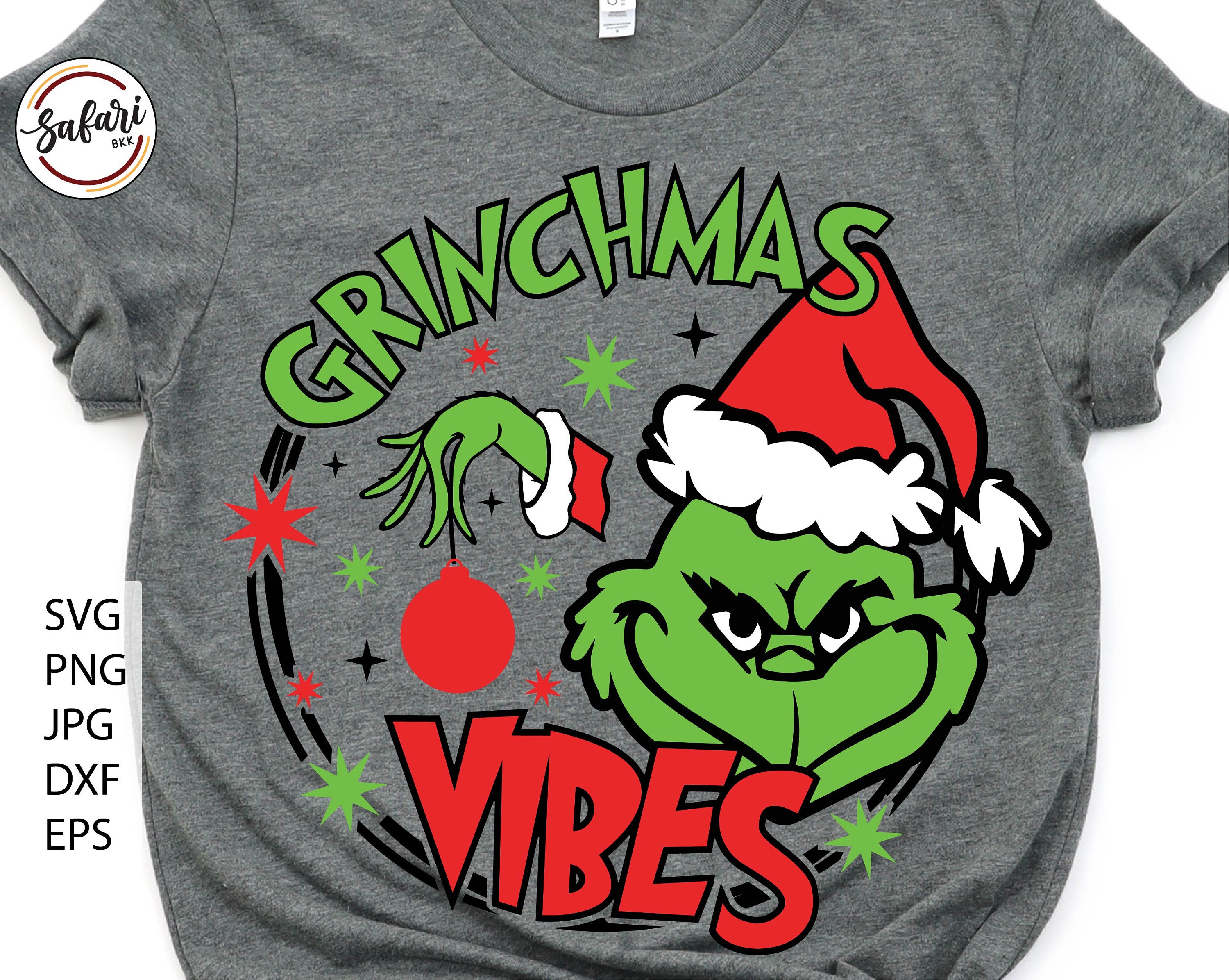 Grinchmas Vibes Svg Grinch Svg Grinch Face Svg Grinch Hand | Etsy