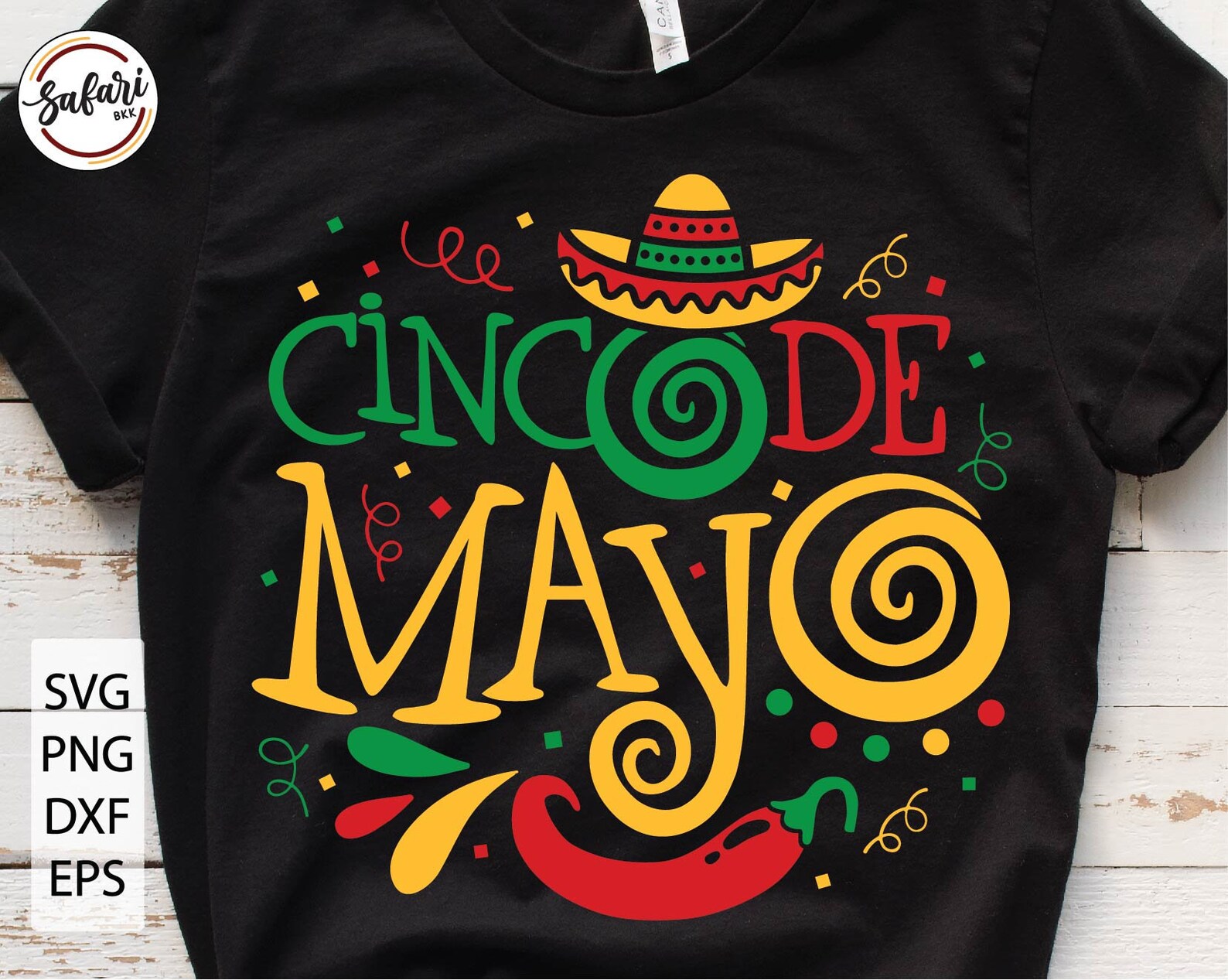 Cinco De Mayo Svg Cinco De Mayo Shirt Sombrero Svg Fiesta - Etsy