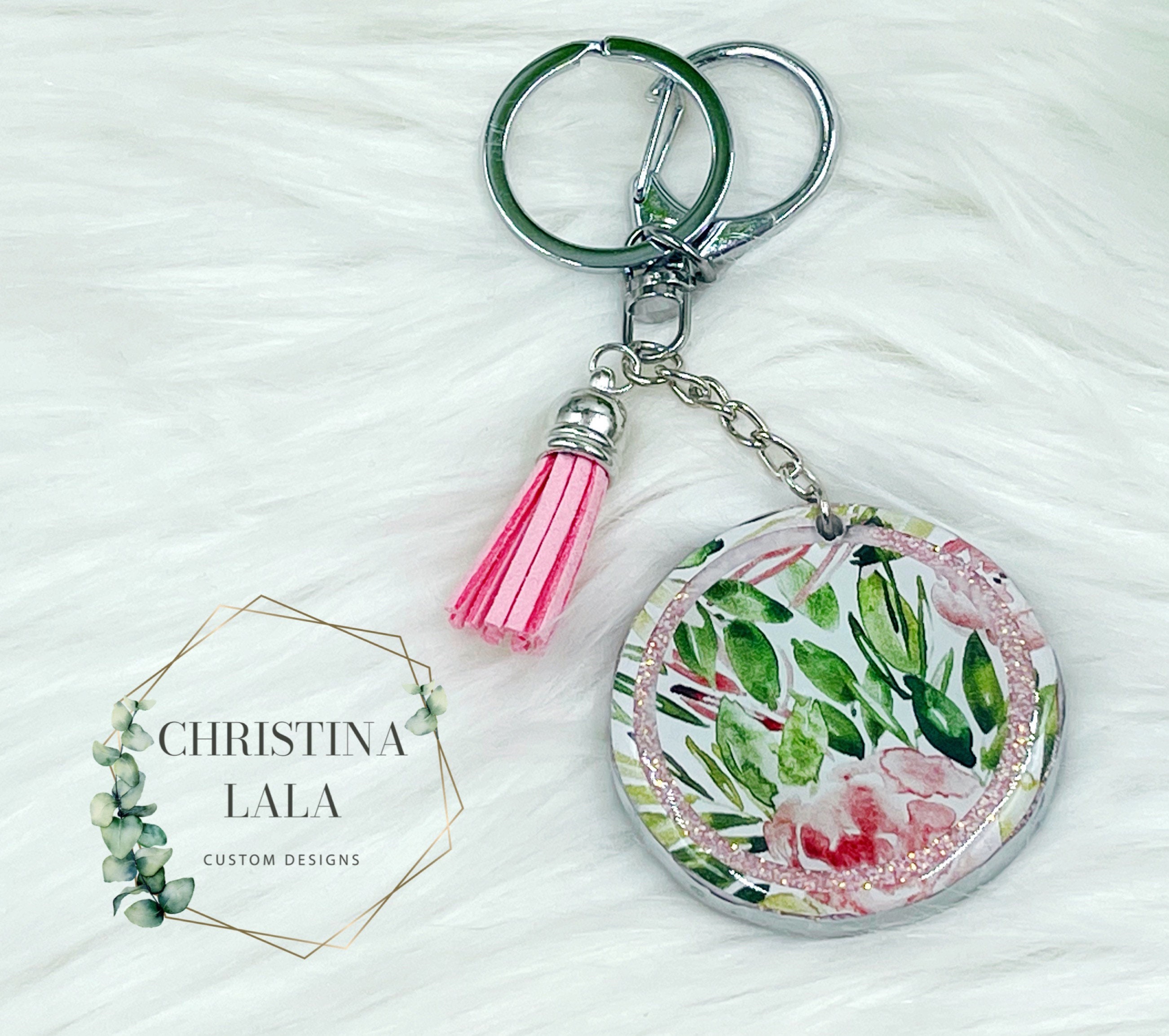 Custom Digital Business Card Keychain NFC tag Tap Keychain Etsy