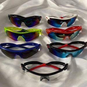 Explorer Sports Wrap-Around Polarised Sunglasses - For Cycling, Golf, Running, Festivals, Parties, Raves