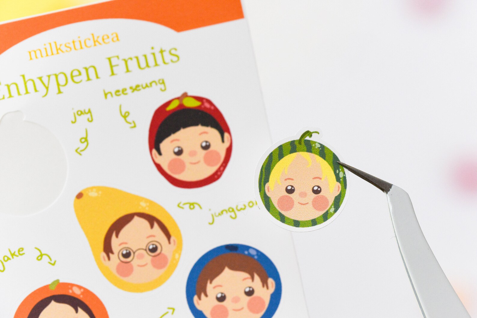 Enhypen Fruit / Enhypen / Engene / KPop / Sticker / KPop | Etsy