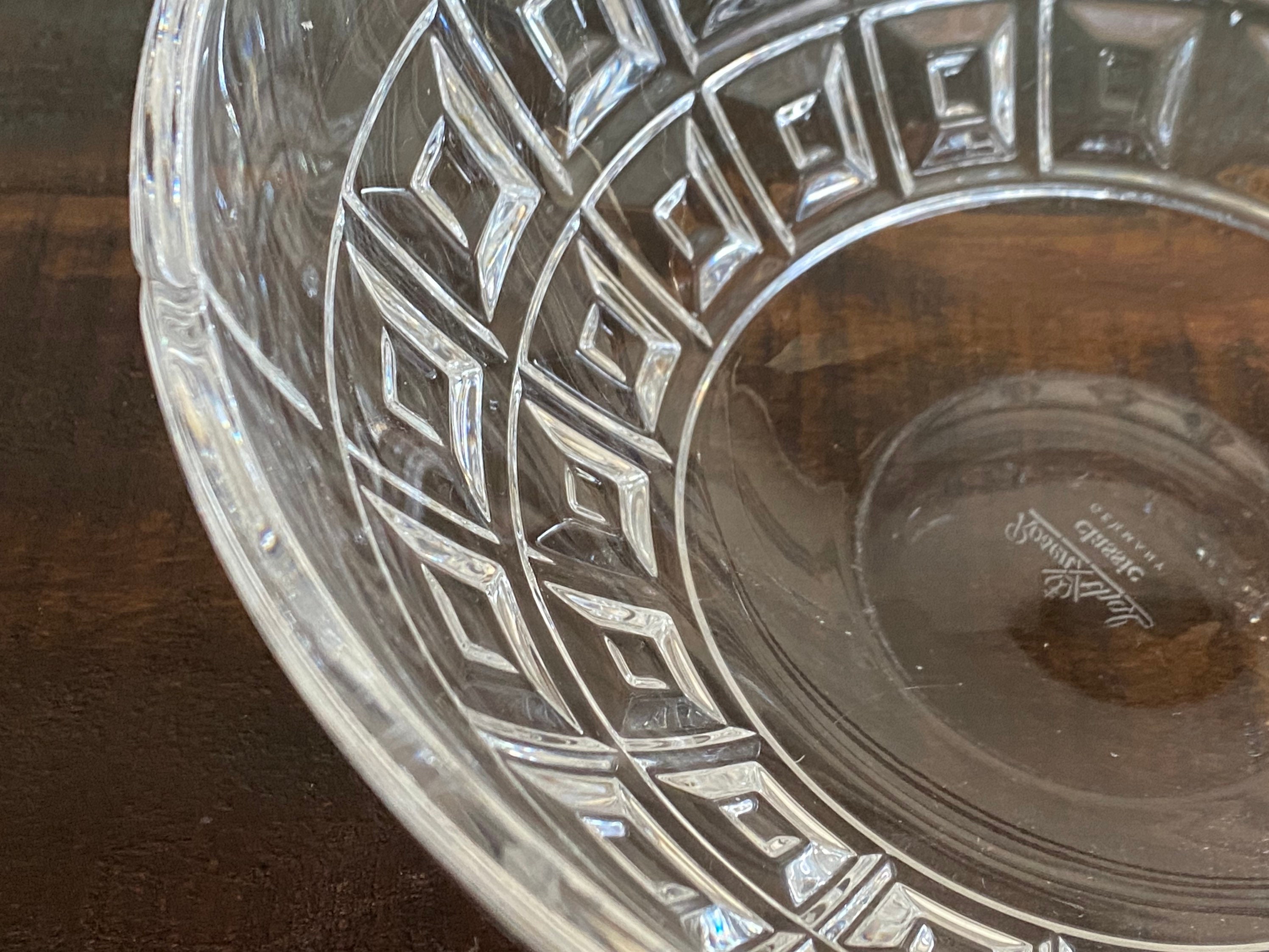Vintage Rosenthal Classic Germany Crystal Bowl 9 1/2 Etsy