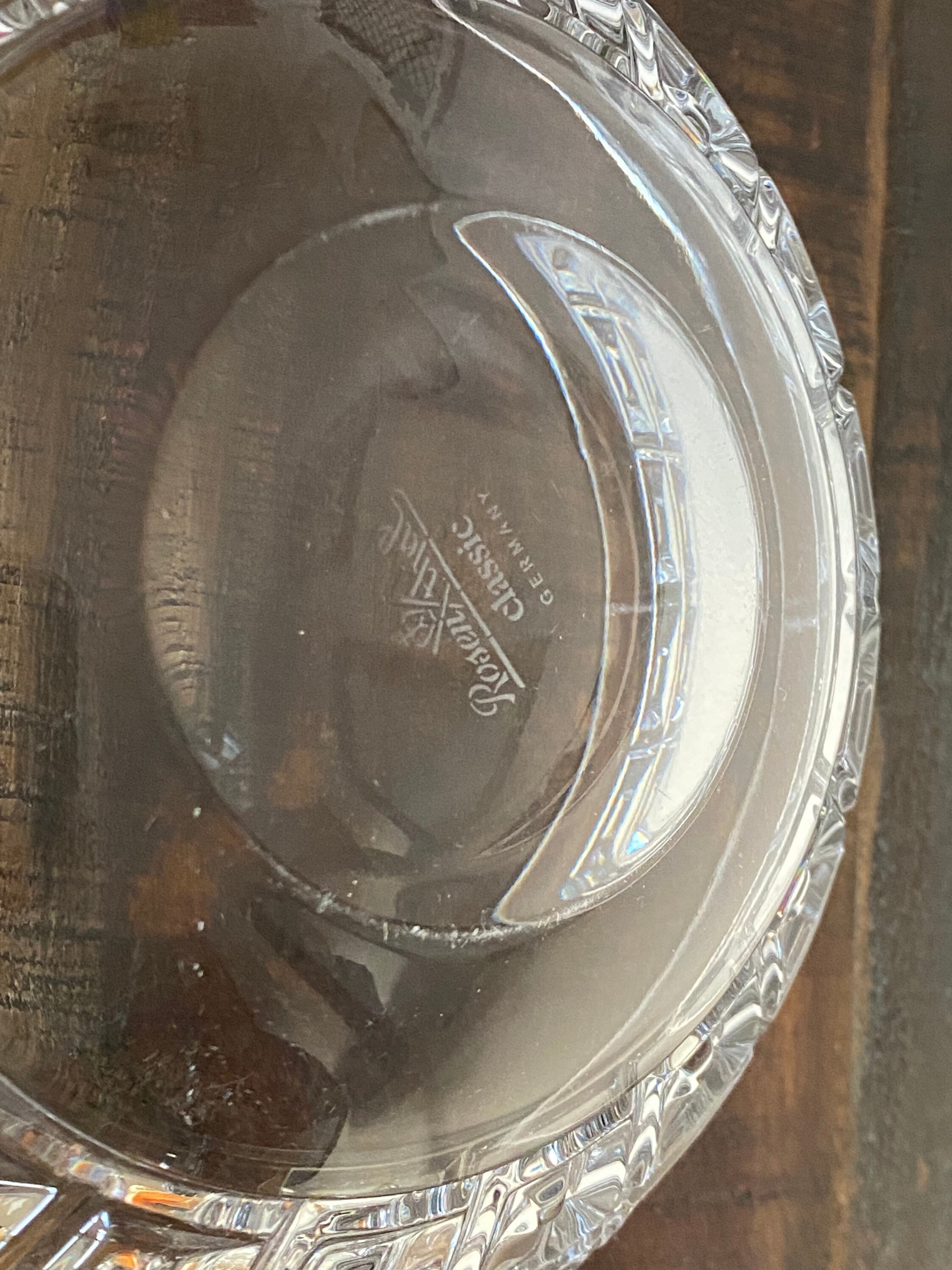 Vintage Rosenthal Classic Germany Crystal Bowl 9 1/2 Etsy