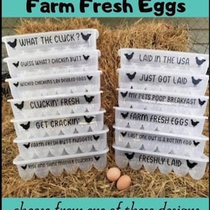 Personalized egg carton