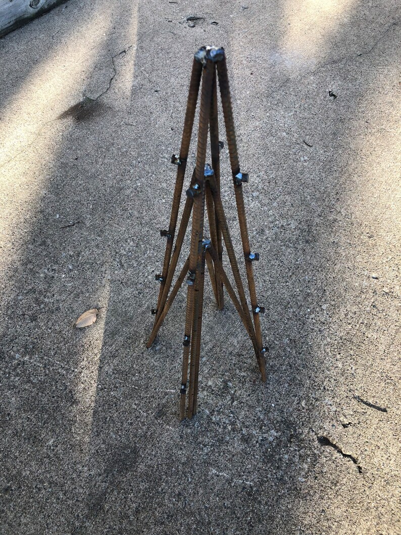 Rustic Metal Rebar Christmas Tree, Farmhouse Christmas Tree, Country