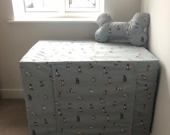 Gorgeous dog crate cover