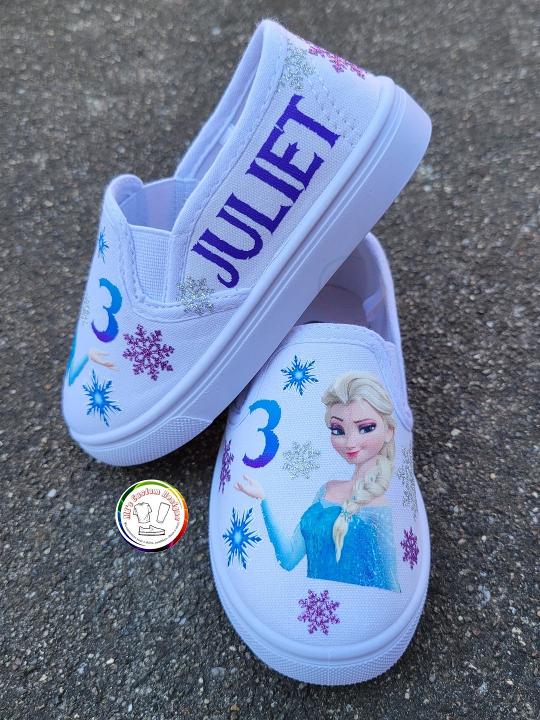 Painted Shoes Disney Zapatos Frozen Zapatos Personalizados Para