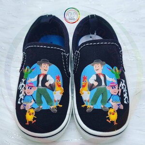 Conjunto para niños inspirado en la granja de zenon/ Overall la granja de zenon/ Onesie/ Tshirt / Overol/ Camisa/ Custom Set Zenon Bild 3