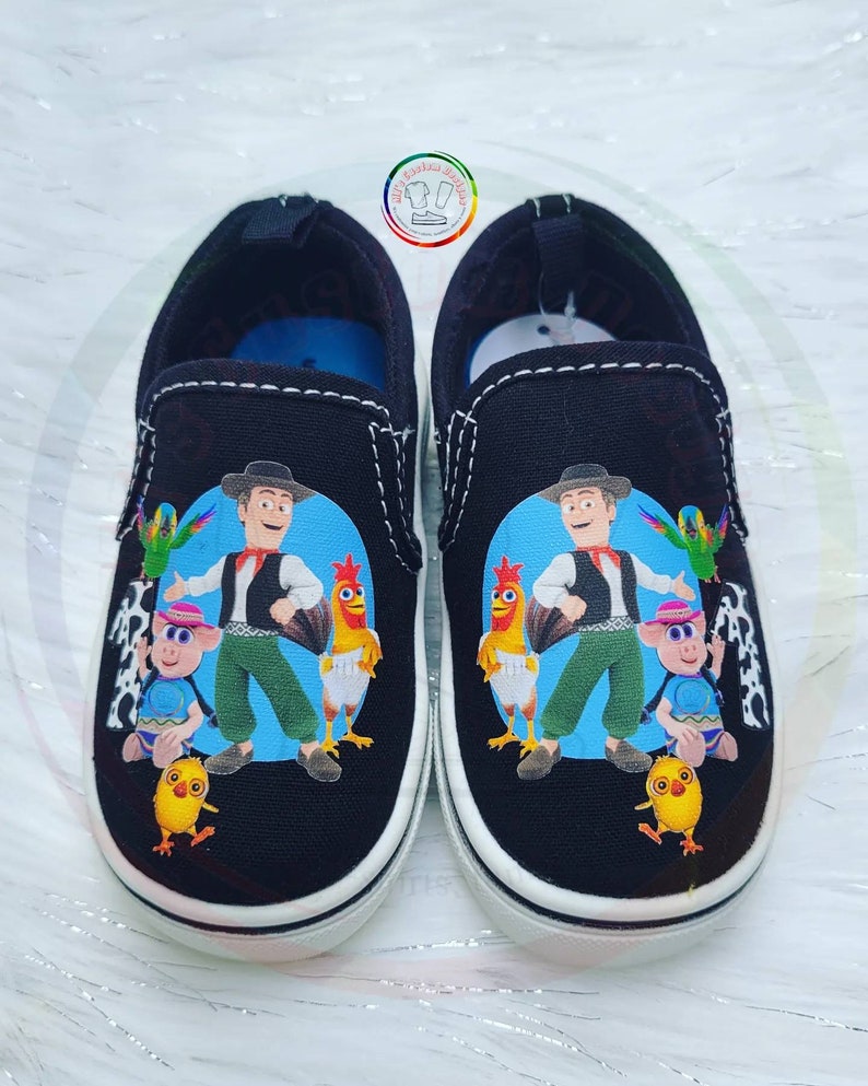 Conjunto para niños inspirado en la granja de zenon/ Overall la granja de zenon/ Onesie/ Tshirt / Overol/ Camisa/ Custom Set Zenon Bild 3