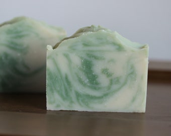 Spearmint Eucalyptus  - Homemade Soap, Handmade Soap, Natural Soap, Palm Free Soap, Cold Process Soap