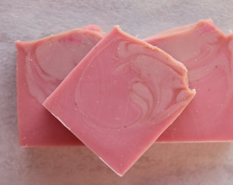 Cherry Bomb- Homemade Soap, Handmade Soap, Natural Soap, Palm Free Soap, Cold Process Soap