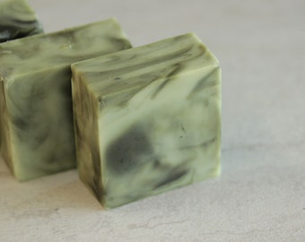 Morning Wood - Balsam - Menthol soap- Homemade Soap, Handmade Soap, Natural Soap, Palm Free Soap, Cold Process Soap