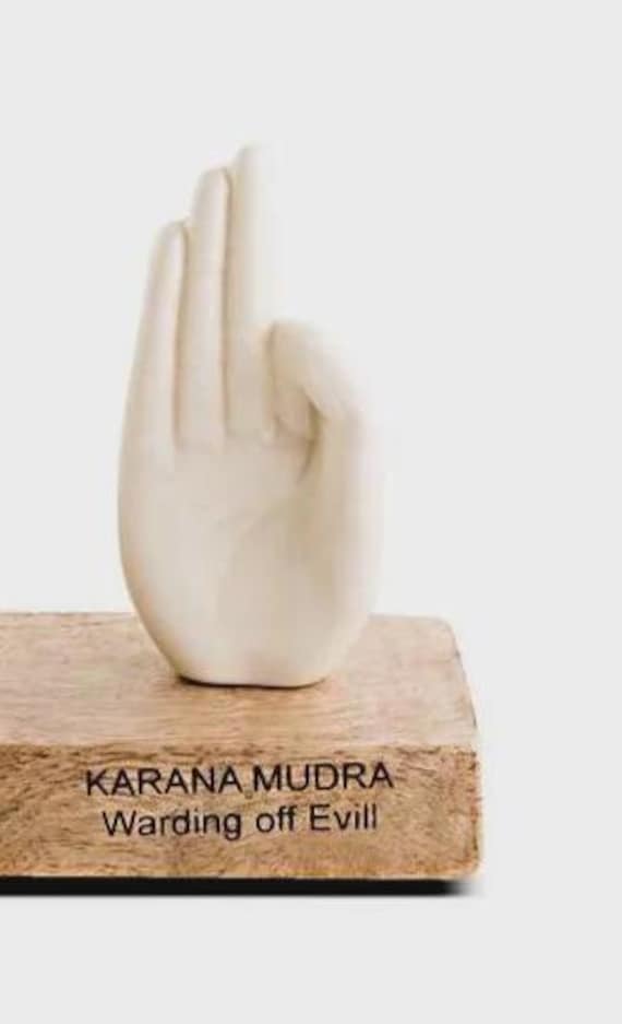 Mudra Hand Sculpture Set, Buddha Hand Spiritual Decor, Meditation
