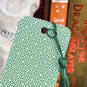 Celtic Knot Bookmark for St Patricks Day Irish Gift or Book Readers Party Favor