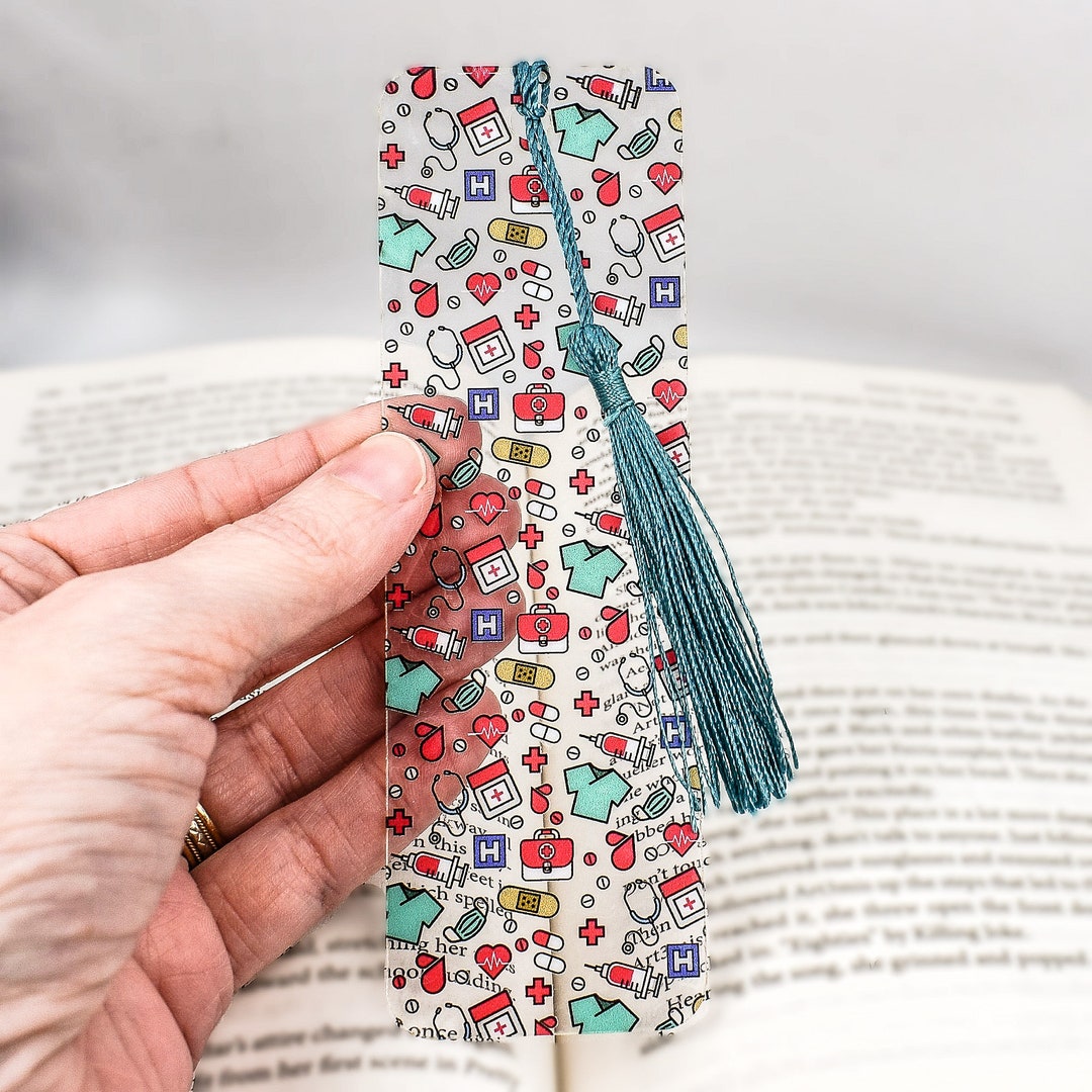 Unique Bookmark With Tassel Medical Design is Used for Doctor or Nurse