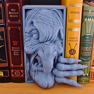 Witch Halloween Book Nook for fantasy bookshelf decor perfect for bookish gifts for book lover