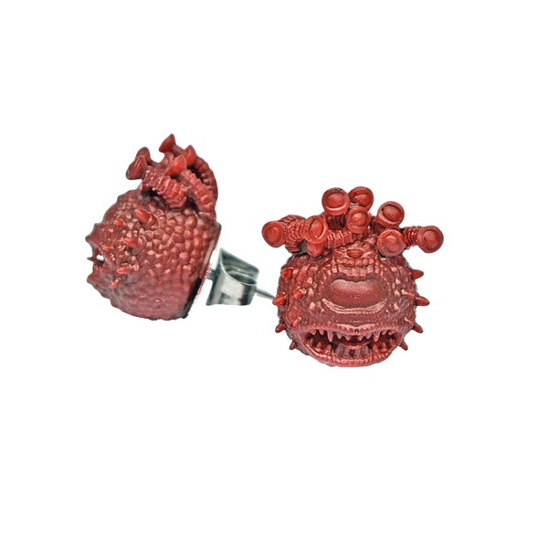 DND Gift Eyebeast Beholder Earrings for Dungeons and Dragons Fans | D&D Jewelry | Stocking Stuffer