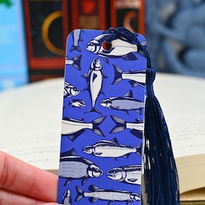 Daily Catch Fish Bookmark for Father's Day or Bookish Dad Reader Gift - bulk gift basket Fishing Party Favors or Stocking stuffer