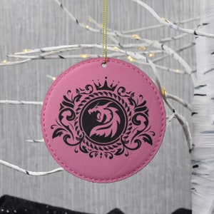 Fantasy Dragon Ornament for dnd player gift or personalized dragon lover ornaments