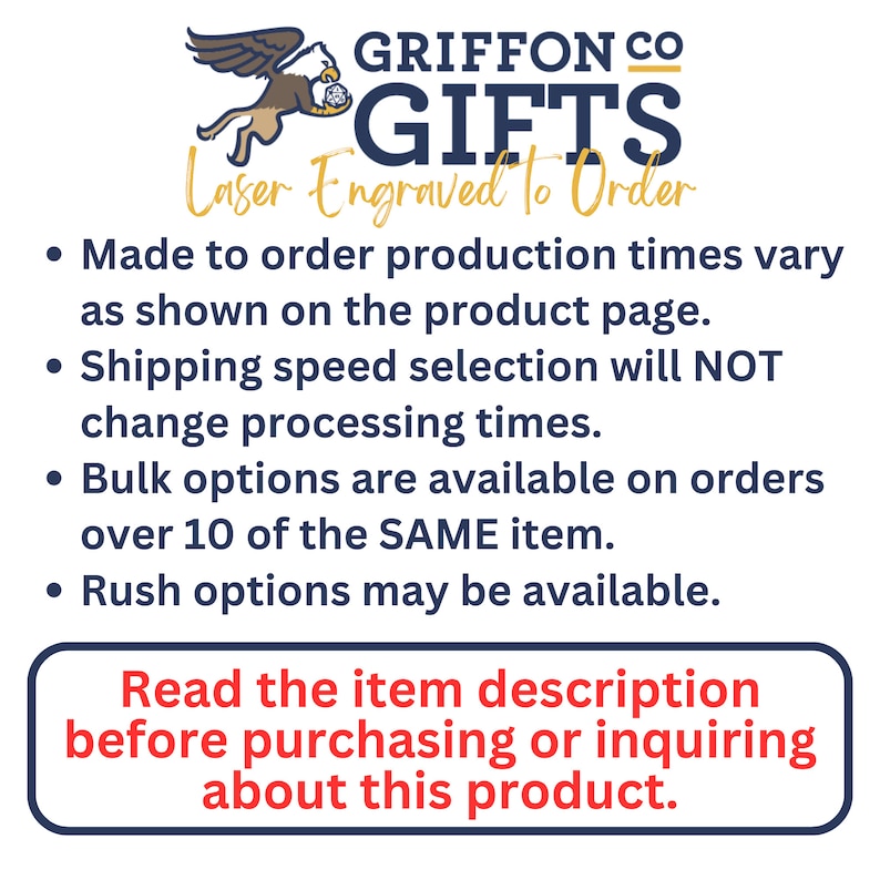 a sign with information about the product