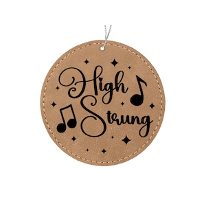 High Strung Musicians Ornament for Choir Music Teacher or Karaoke Gifts for Singer - Gift for Ornament Exchange zdjęcie 1