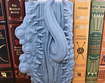 Fantasy Mimic Book Nook for bookshelf decor on game room shelves or dnd gifts for dungeon master