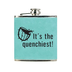 Anime Gifts It's the quenchiest! Flask for Cactus Juice Personalized Flask for Anime Fans and Cosplay