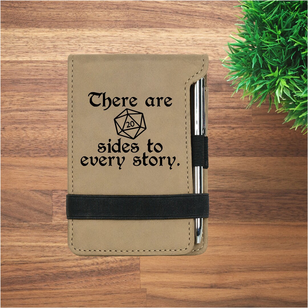 20 Sides to Every Story Miniature Notepad With Pen for Dungeons and ...