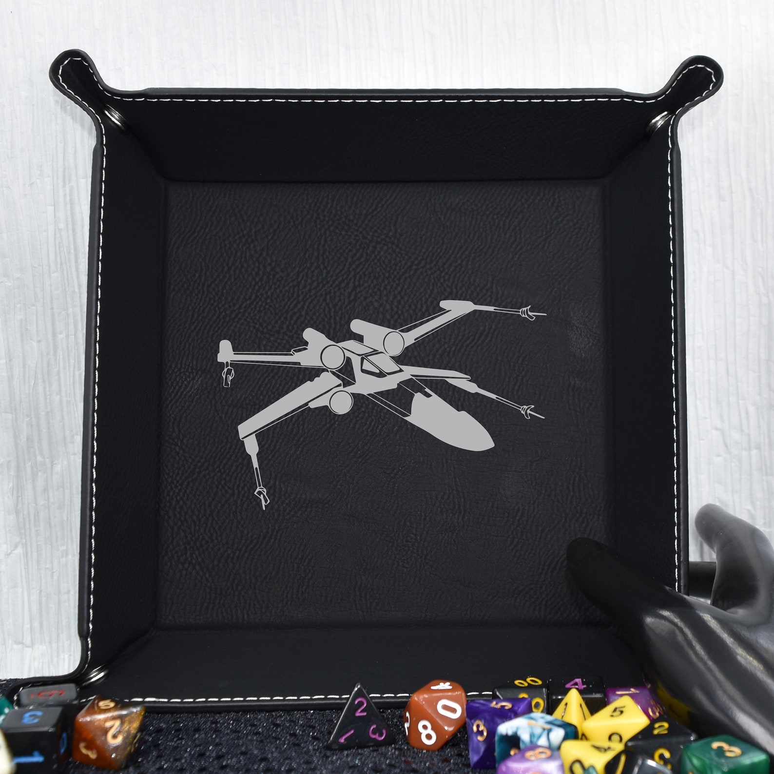 XWing Miniatures Dice Tray for for Tabletop Gaming and Dice Etsy