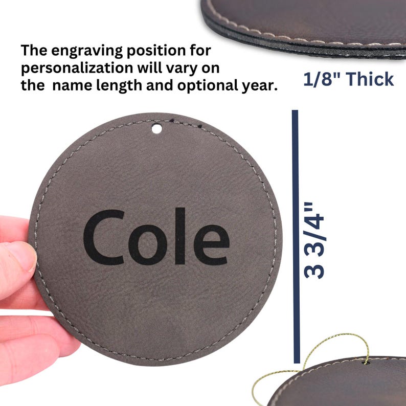 Highland Cow Ornament for Farmhouse Decor or Personalized Highland Cow