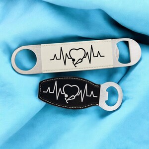 Medical gifts Stethoscope Lifeline Bottle Opener for Doctor, Nurse or Veterinarian Stocking Stuffer