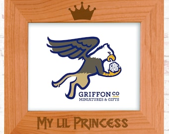 My Lil Princess Gift Picture Frame | Princess Gift for Baby Shower