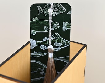 Fresh Catch Fish Bookmark for Stocking Stuffer or Father's Day Gift for Fishing Readers