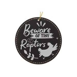 Personalized Funny Chicken Ornament for homestead decor or Chicken Lover Gifts